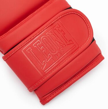 Боксерські рукавички Leone 1947 Red 10 oz унісекс - професійні для тренувань та спарингів