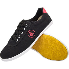 Дитячі боксерські та карате кросівки для тренувань, чорні. Зручні, дихаючі, з антиковзкою підошвою, 36 EU