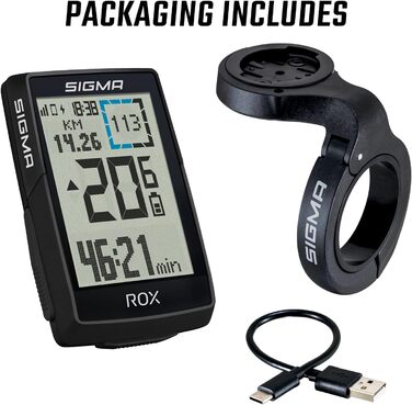 Велокомп'ютер SIGMA ROX 4.0 SE Special Edition GPS, чорний. Навігація, висотомір, сумісний з E-Bike