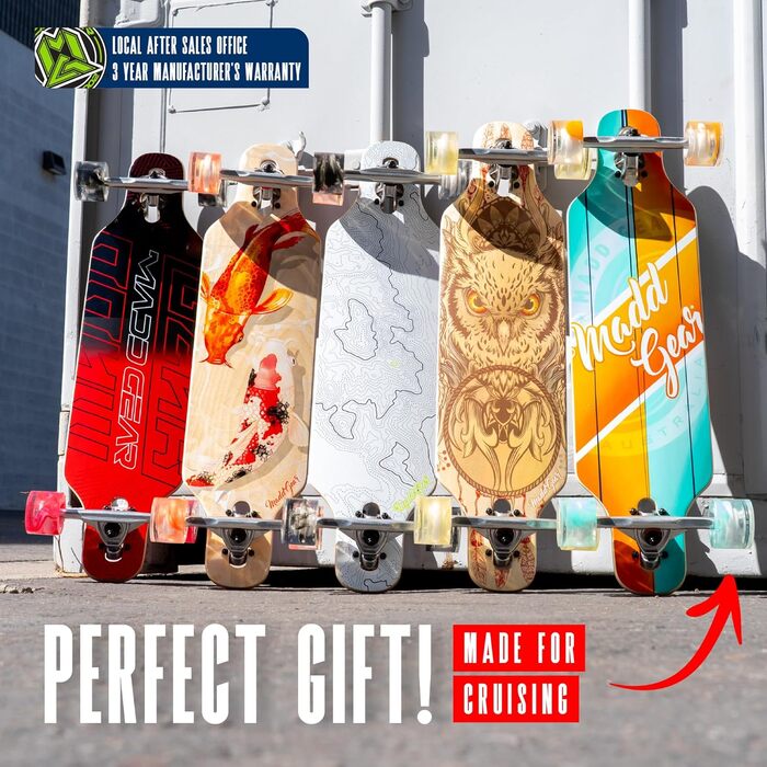 Скейтборд Madd Gear Pro Series Boardwalk 78.7x20.3 см для початківців - Комплект
