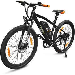 Електровелосипед SachsenRAD E-Racing R6 NEO II V2, 500 Вт·год, до 150 км, 21 кг, гібридні гідравлічні гальма, TÜV сертифікат, німецький дизайн, електричний гірський велосипед для чоловіків та жінок