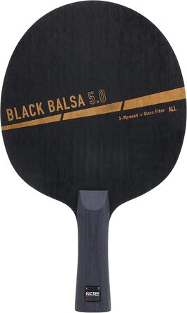 Основа для настільного тенісу VICTAS Holz Black Balsa 5.0, легка, бальза