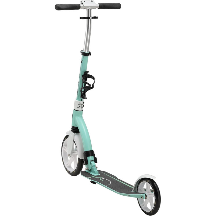 Самокат дитячий та дорослий STAR SCOOTER алюмінієвий, колеса 230мм, м'ятний колір
