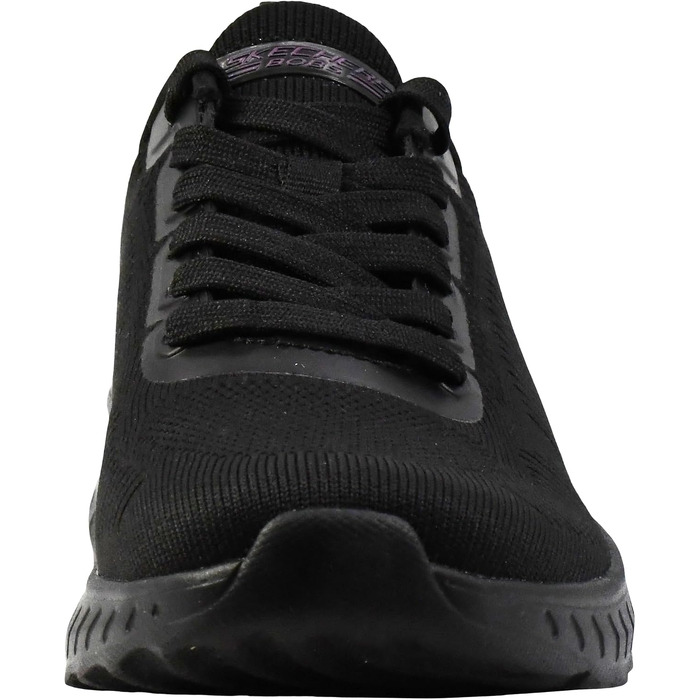 Жіночі кросівки Skechers Bob's Squad Chaos Face-Off, бежевий колір, текстиль (розмір 42 EU, Wide Fit, Black Engineered Knit Trim)