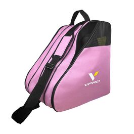 Сумка для ковзанів VPRO: для дітей та дорослих, з ремінцем та блискавкою (рожева)