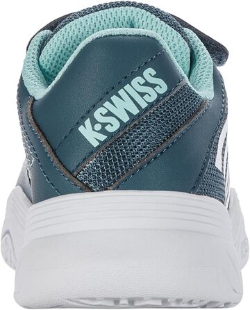 Кросівки для хлопчиків K-Swiss Court Express Omni, біло-аква блакитний, 35 EU