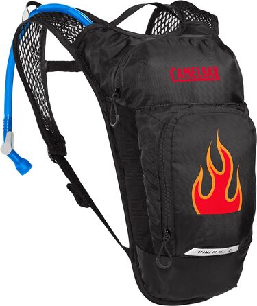 Рюкзак гідратор CAMELBAK M.U.L.E 3 л чорний/червоний, універсальний для дорослих