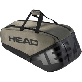 Тенісна сумка HEAD Pro X L для ракеток, унісекс, зелена/чорна