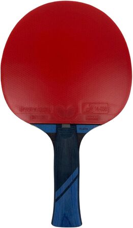 Настільна ракетка Butterfly Dimitrij Ovtcharov Platin, ITTF сертифікат, Pan Asia 1,7 мм, набір з чохлом, м'ячами та додатковою ракеткою, для досвідчених гравців