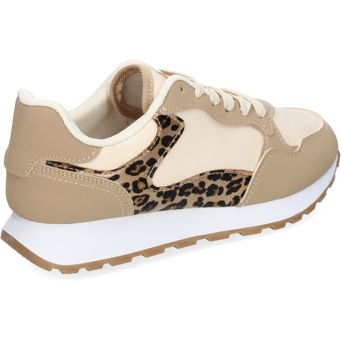 Жіночі спортивні кросівки повсякденні Khaki, 37 EU - зручні, стильні, на шнурівках