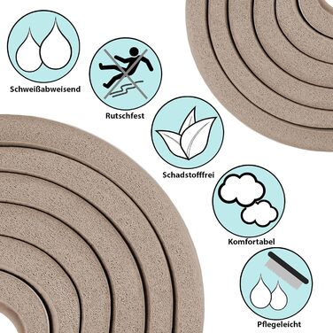 Йога мат ALPIDEX 183x60x0.8 см - Антиковзка, для фітнесу, пілатесу, йоги та гімнастики, з E-Book та ремінком