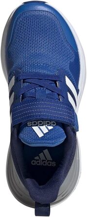 Дитячі кросівки Adidas Rapidasport Bounce з еластичними шнурками та ремінцями, 28 1/2 EU, кольори: Royal Blue, Cloud White, Team Royal Blue