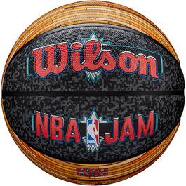 Баскетбольний м’яч Wilson NBA Jam для вулиці, розмір 7
