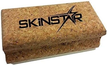 Набір для нанесення гірськолижного воску SkinStar, 8 предметів: праска, щітка, гідрокарбоновий віск