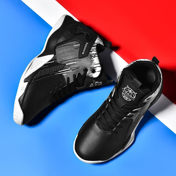 Чоловічі баскетбольні кросівки. Модель G6933, чорний колір, розмір 41 EU.