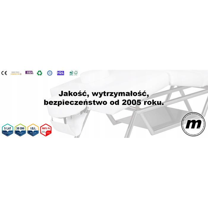 Складаний масажний стіл MOV, дерево, багатоколірний