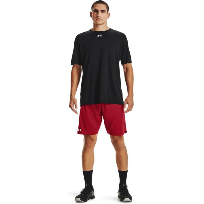 Чоловіча футболка Under Armour UA Locker з коротким рукавом, біла (розмір S)