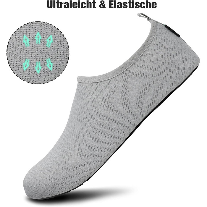 Чоботи для плавання та відпочинку Saguaro: чоловічі та жіночі, неопренові, для дайвінгу, серфінгу, пляжу, EU 36-47, зелені та жовті