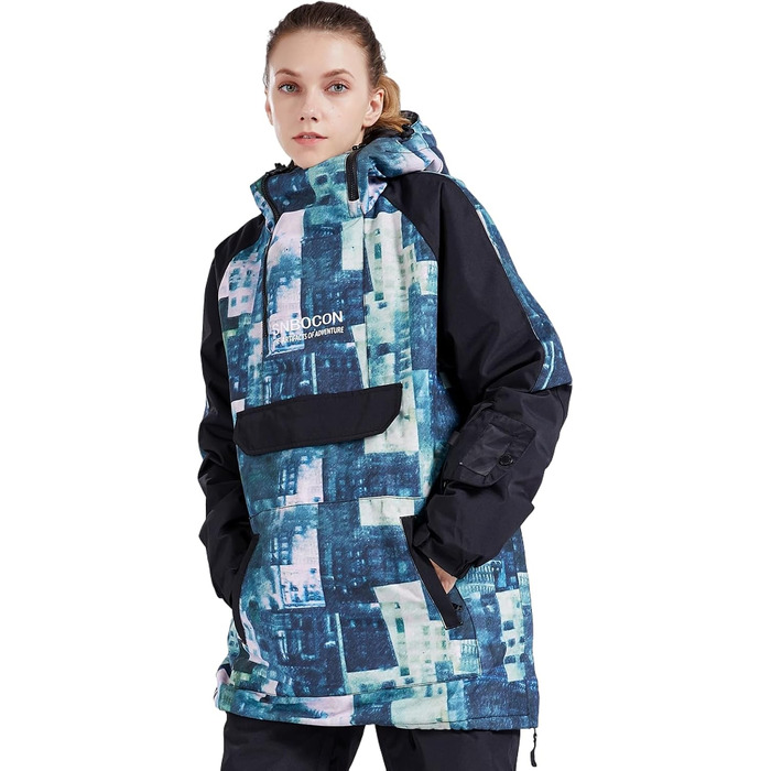 Жіночий сніговий костюм Bluemagic: тепла та дихаюча куртка-софтшелл для активного відпочинку. XL, зелений