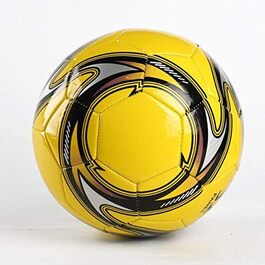 Футбольний м'яч Lonshi PVC/EVA, розмір 5, м'який, легкий, для вулиці та залу, жовтий