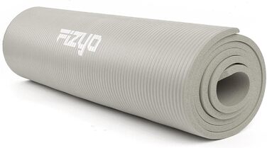 Килимок для йоги, фітнесу та пілатесу Phyzyo, 190x60x1.5 см, сірий