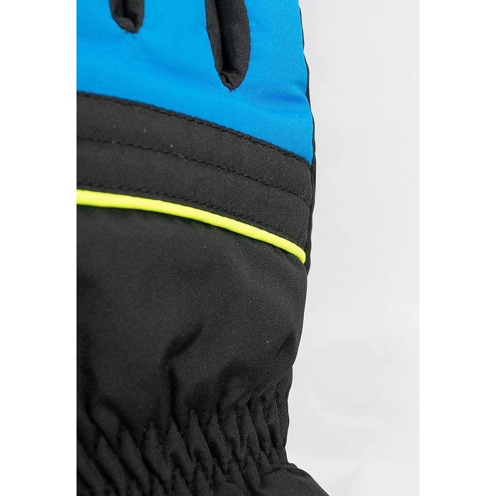 Дитячі футзальні кросівки Reusch Alan Junior (Чорний/Блакитний/Жовтий), розмір 6