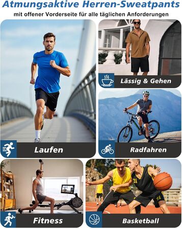 Шорти спортивні чоловічі літні швидкодрібні, для тренувань та занять у залі, з кишенями, дихаючі, комплект 3 шт. (чорний, світло-сірий, морський блакитний), розмір M