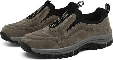 Чоловічі зимові черевики, робочі черевики, черевики для трейлраннінгу, водонепроникні черевики для жінок та чоловіків, спортивні черевики, A1, колір: коричневий, розмір: 45 EU