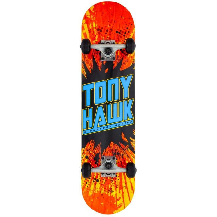 Скейтборд Tony Hawk Shatter 180, 20 см, червоний, повністю зібраний