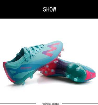 Дитячі футбольні бутси, спортивні черевики для хлопчиків з шипами, професійне тренування, розмір 34 EU Mc 01