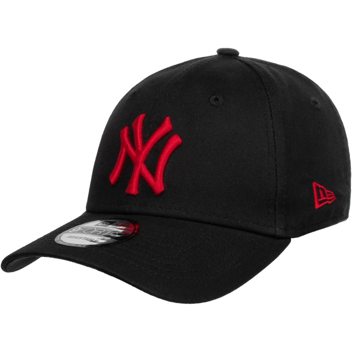 Кепка New Era 9Forty Yankees Essential - бейсболка з вигнутим козирком, чорна, MLB, для чоловіків