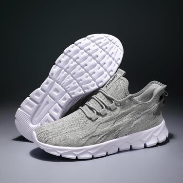 Чоловічі кросівки для бігу, занять спортом та прогулянок. Легкі літні кросівки для залу та вулиці. Розміри 39-49, сірий колір.