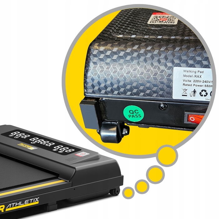 Електрична бігова доріжка Runner Athletix RAX9003 (до 120 кг)
