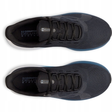 Чоловічі бігові кросівки Under Armour Charged Pursuit 4 Big Logo, чорні, розмір 44