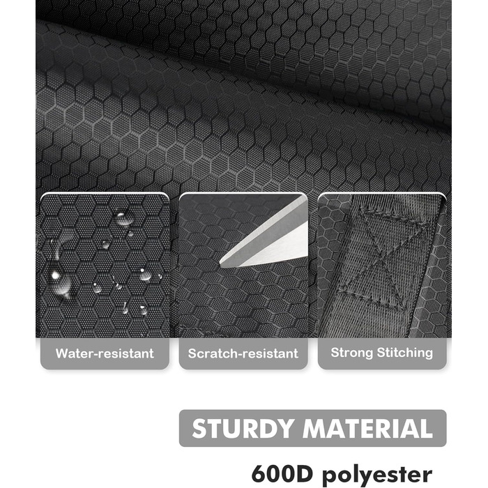 Чохол для більярдної кістки, 10 x 13 см, з кишенями, на 4 кістки, 5 аксесуарів, з підкладкою, м'який та міцний, з регульованими плечовими ременями для чоловіків та жінок (Чорний / Сірий)