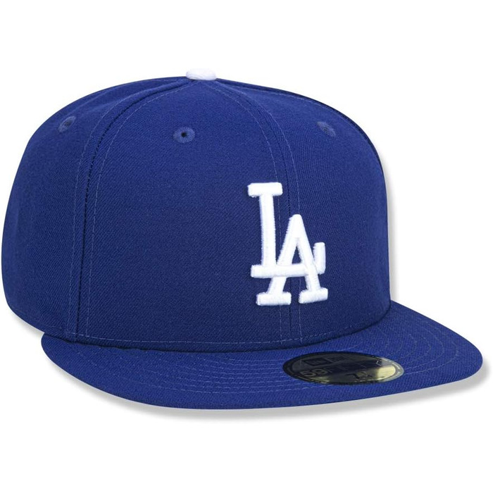 Кепка New Era 59Fifty Authentic Los Angeles Dodgers, синій колір, розмір 62