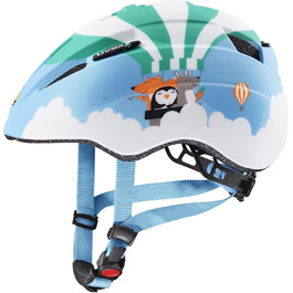 Дитячий велосипедний шолом uvex Kid 2 cc, легкий, розмір 46-52 см, регульований, з можливістю встановлення LED, матовий Ballon