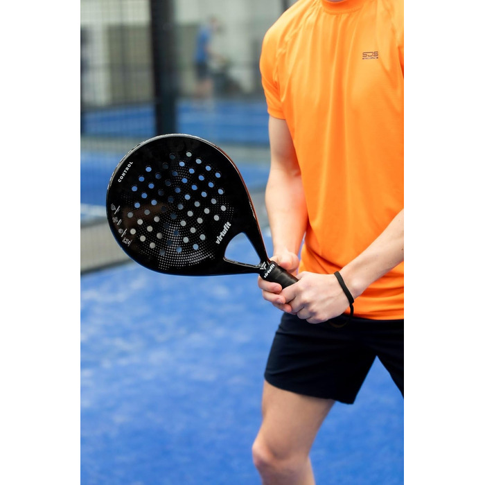 VirtuFit Контроль Падел-ракетка - Чорний - Сірий