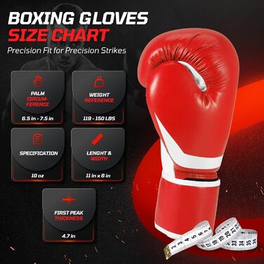 Боксерські рукавички Flexzion для спарингу та тренувань, Muay Thai, кікбоксинг, важкі мішки, захисне обладнання для рук