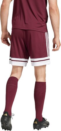 Спортивні чоловічі шорти adidas Squadra 25 (колір: бордовий/білий, розмір 56)