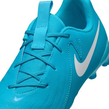 Дитячі футбольні бутси Nike Phantom Gx II Academy Fg/Mg, Blue Fury/White, розмір 37.5