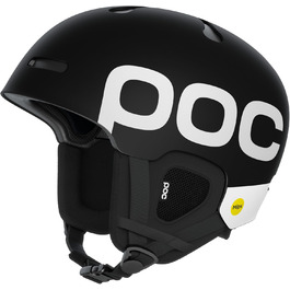 Шолом для лиж і сноуборду POC Auric Cut BC MIPS, міцний ABS, чорний матовий, розмір M-L (55-58 см)
