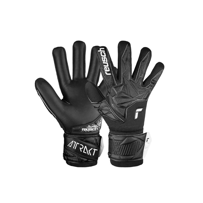 Воротарські рукавиці Reusch Attrakt Infinity NC Unisex 8 Schwarz - професійні, без липучки