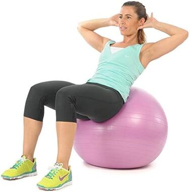 Гімнастичний м'яч PEZZIBALL MAXAFE 53 см, фіолетовий, ATC Handels GmbH