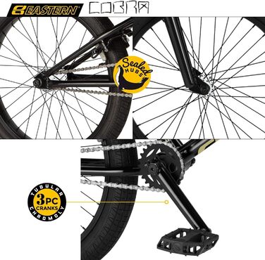 BMX велосипед Eastern Bikes Cobra 20 дюймів, легкий фрістайл, бежевий камуфляж