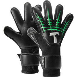 Дитячі футбольні воротарські рукавички T1TAN Fluo Beast Junior 3.0 з захистом пальців, різні розміри та кольори