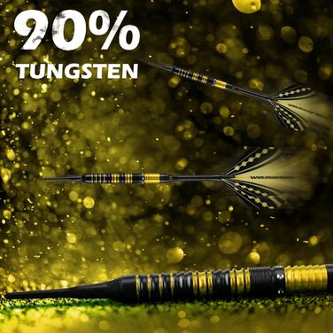 Дарти WIN.MAX Tungsten 90% - 3 шт, 18 г, професійні (золоті)