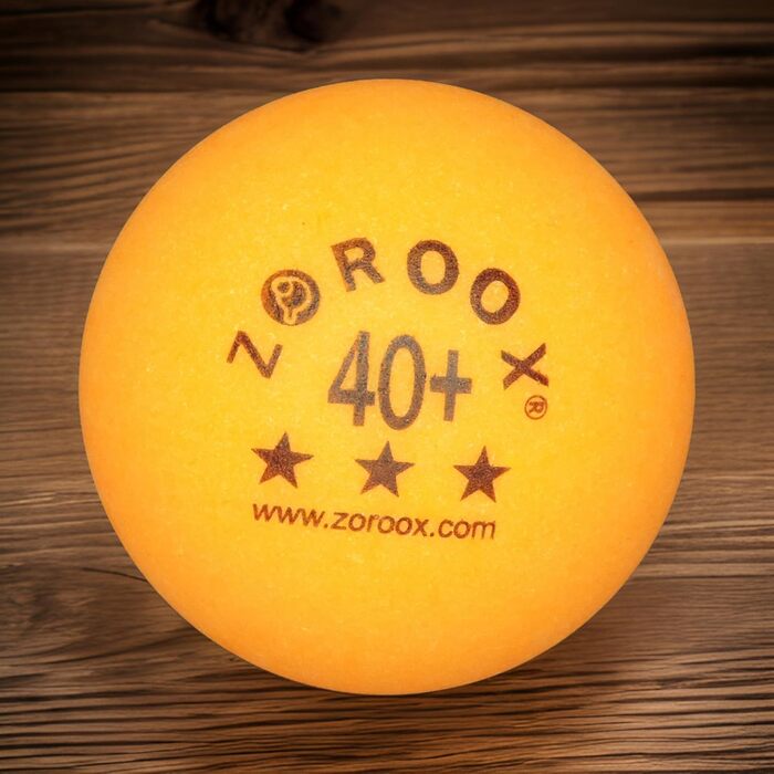Набір тенісних кульок ZOROOX 40+ | 72 шт. | ABS, для гри в приміщенні та на вулиці