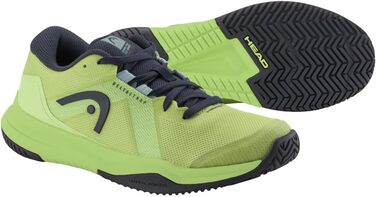 Тенісні кросівки HEAD Sprint Pro 4.0 Junior, 38 EU, кольори: лайм та темно-синій