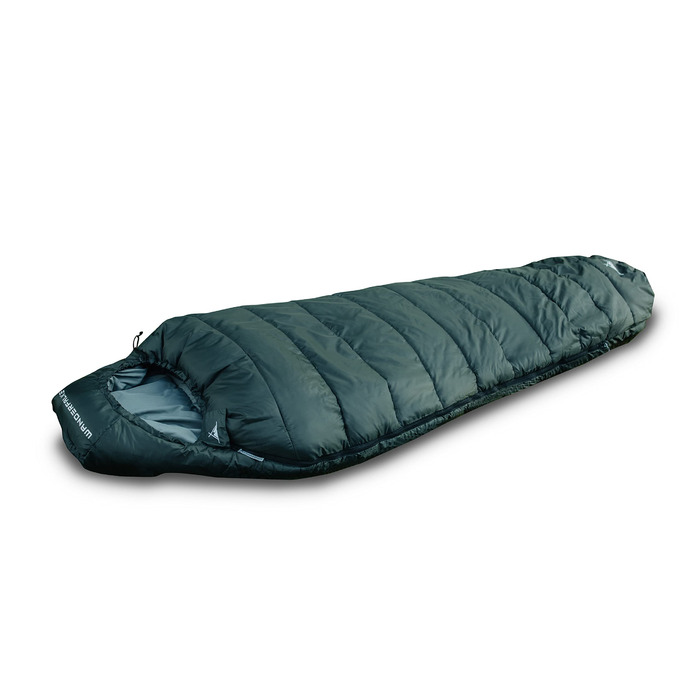 Спальник WANDERFALKE® Premium Alpinist для 3-4 сезонів (+5°C до -10°C), мамі-формат, 480GSM + літній спальник 200GSM для кемпінгу, туризму та подорожей